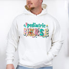Pediatric Nurse Teddy Bear Pacifier Design - Pediatric Nurse Unisex Crewneck T-Shirt Sweatshirt Hoodie