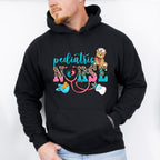 Pediatric Stethoscope Leopard Design - Pediatric Nurse Unisex Crewneck T-Shirt Sweatshirt Hoodie