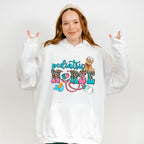 Pediatric Stethoscope Leopard Design - Pediatric Nurse Unisex Crewneck T-Shirt Sweatshirt Hoodie