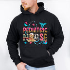 Pediatric Stethoscope Teddy Bear Design - Pediatric Nurse Unisex Crewneck T-Shirt Sweatshirt Hoodie