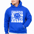 Pediatric Nurse Smiley Design - Pediatric Nurse Unisex Crewneck T-Shirt Sweatshirt Hoodie