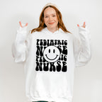 Pediatric Nurse Smiley Design - Pediatric Nurse Unisex Crewneck T-Shirt Sweatshirt Hoodie