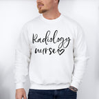 Radiology Nurse Cursive Design - Radiology Unisex Crewneck T-Shirt Sweatshirt Hoodie