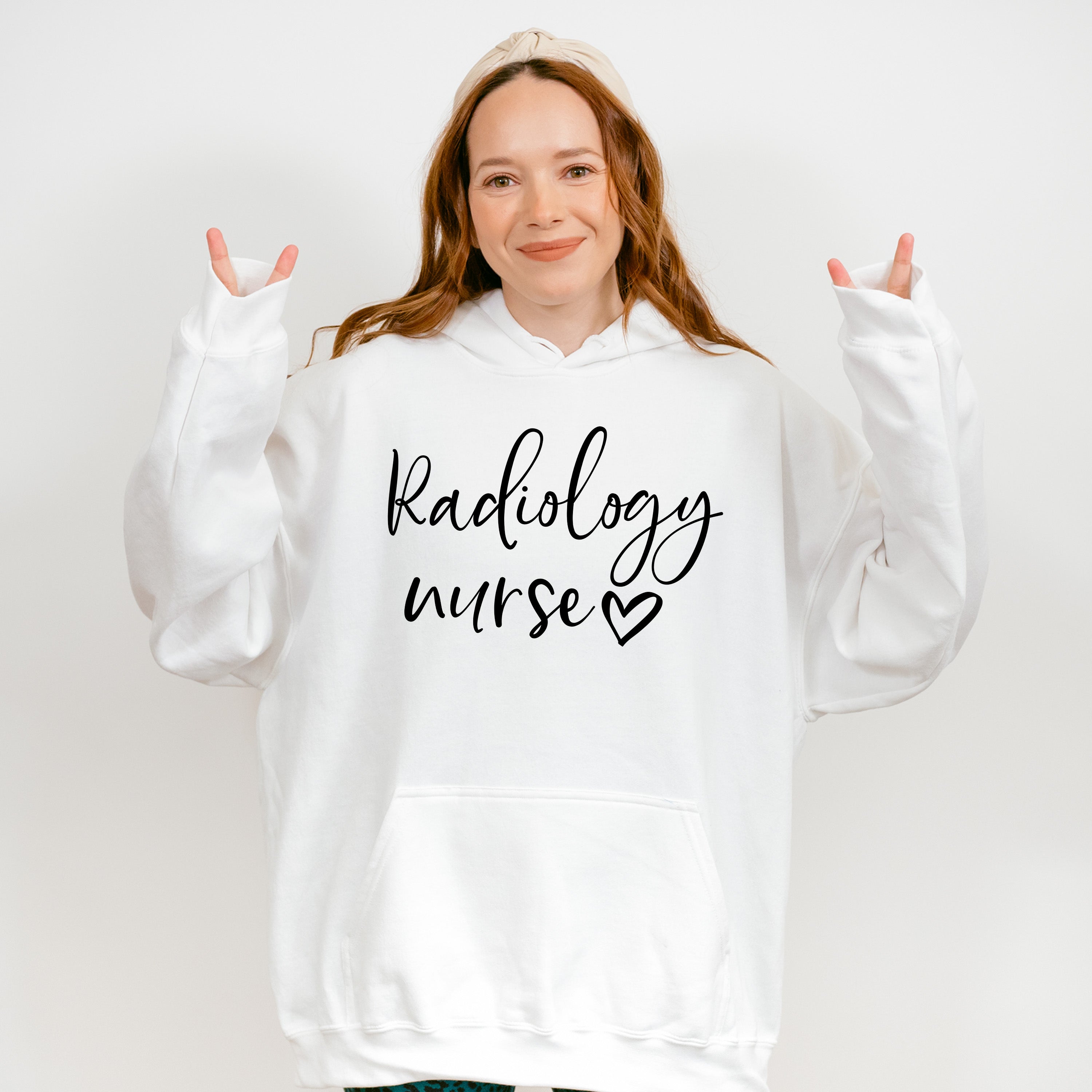 Radiology Nurse Cursive Design - Radiology Unisex Crewneck T-Shirt Sweatshirt Hoodie