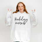 Radiology Nurse Cursive Design - Radiology Unisex Crewneck T-Shirt Sweatshirt Hoodie