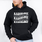 Colorful Radiology Cursive Design - Radiology Unisex Crewneck T-Shirt Sweatshirt Hoodie