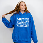 Colorful Radiology Cursive Design - Radiology Unisex Crewneck T-Shirt Sweatshirt Hoodie