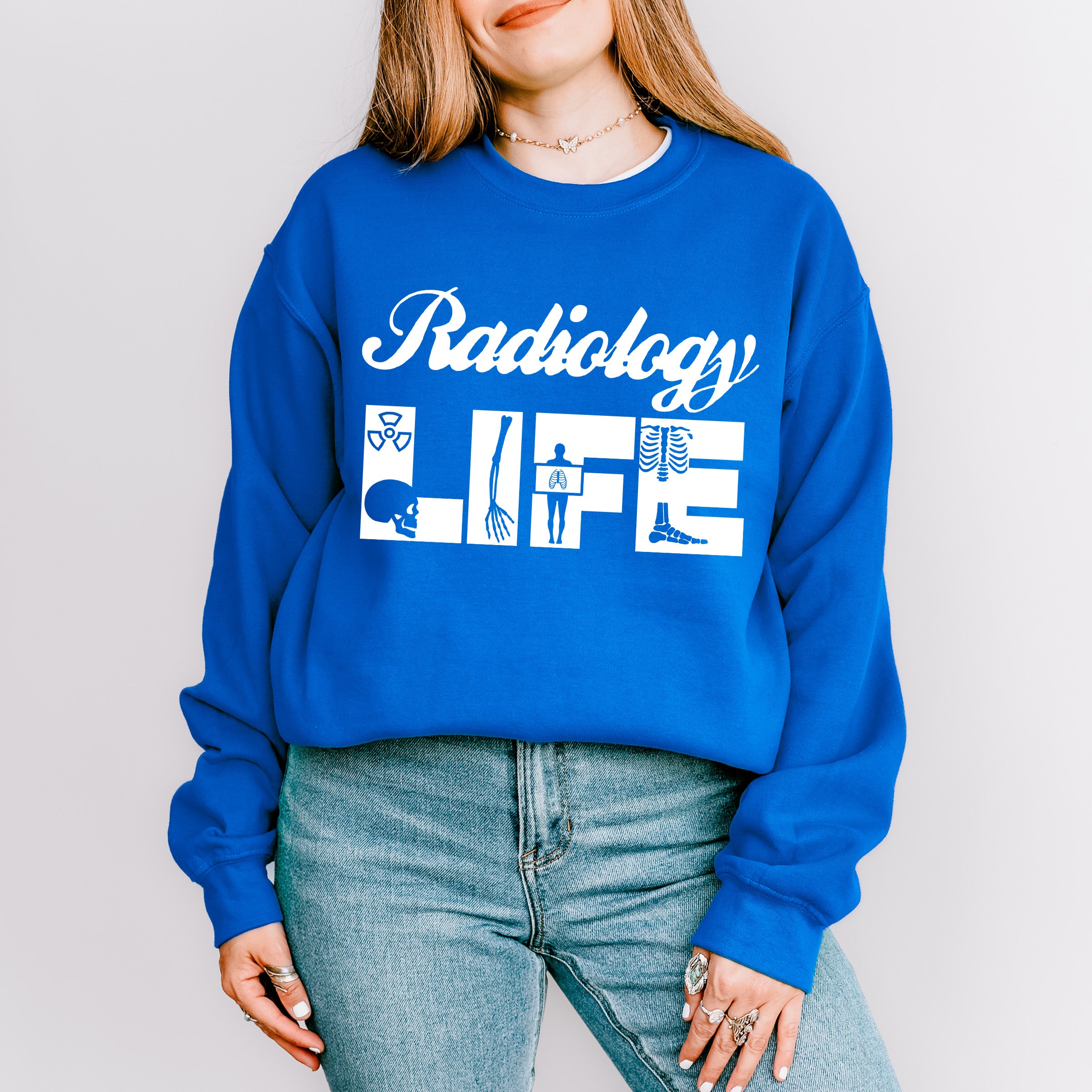 Radiology Life Design - Radiology Unisex Crewneck T-Shirt Sweatshirt Hoodie