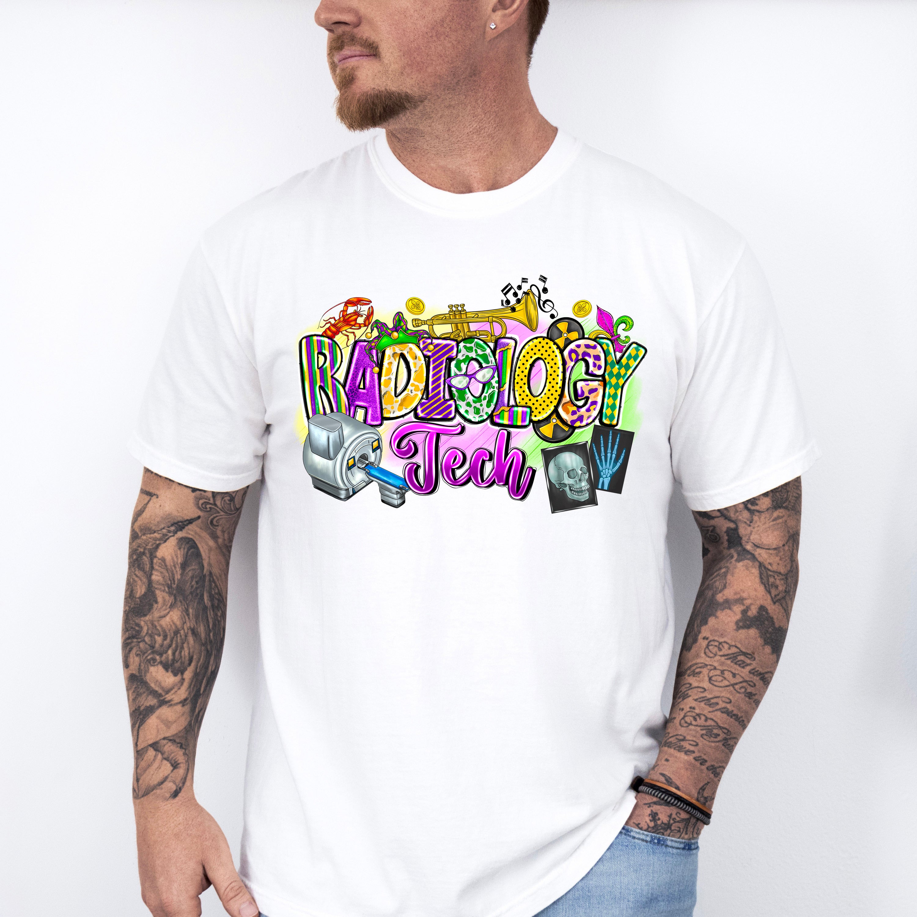 Radiology Tech Design - Radiology Unisex Crewneck T-Shirt Sweatshirt Hoodie