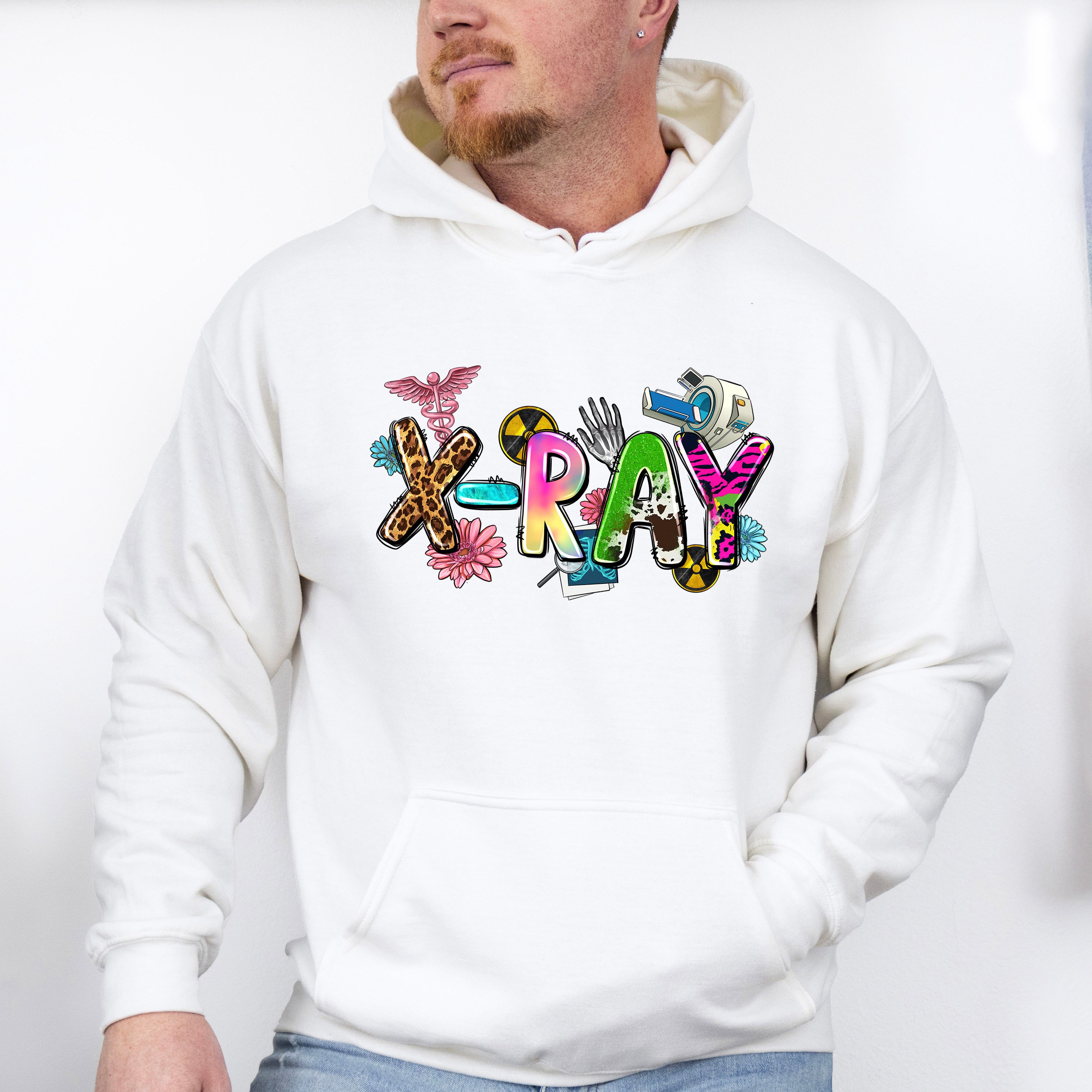 X-Ray Design - Radiology Unisex Crewneck T-Shirt Sweatshirt Hoodie