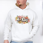 X-Ray Floral Design - Radiology Unisex Crewneck T-Shirt Sweatshirt Hoodie