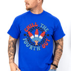 Chill The Fourth Out Popsicles 4Th Of July Unisex Crewneck T-Shirt Sweatshirt Hoodie
