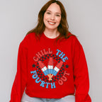 Chill The Fourth Out Popsicles 4Th Of July Unisex Crewneck T-Shirt Sweatshirt Hoodie