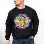 School Nurse Lightning Circle Leopard Design - School Nurse Unisex Crewneck T-Shirt Sweatshirt Hoodie