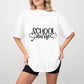 School Nurse Cursive Design - School Nurse Unisex Crewneck T-Shirt Sweatshirt Hoodie