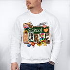 School Nurse Blackboard Design - School Nurse Unisex Crewneck T-Shirt Sweatshirt Hoodie