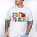 Apple School Nurse Design - School Nurse Unisex Crewneck T-Shirt Sweatshirt Hoodie