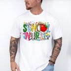 Apple School Nurse Design - School Nurse Unisex Crewneck T-Shirt Sweatshirt Hoodie