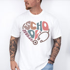 Heart Shape School Nurse Design - School Nurse Unisex Crewneck T-Shirt Sweatshirt Hoodie