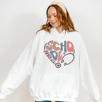 Heart Shape School Nurse Design - School Nurse Unisex Crewneck T-Shirt Sweatshirt Hoodie