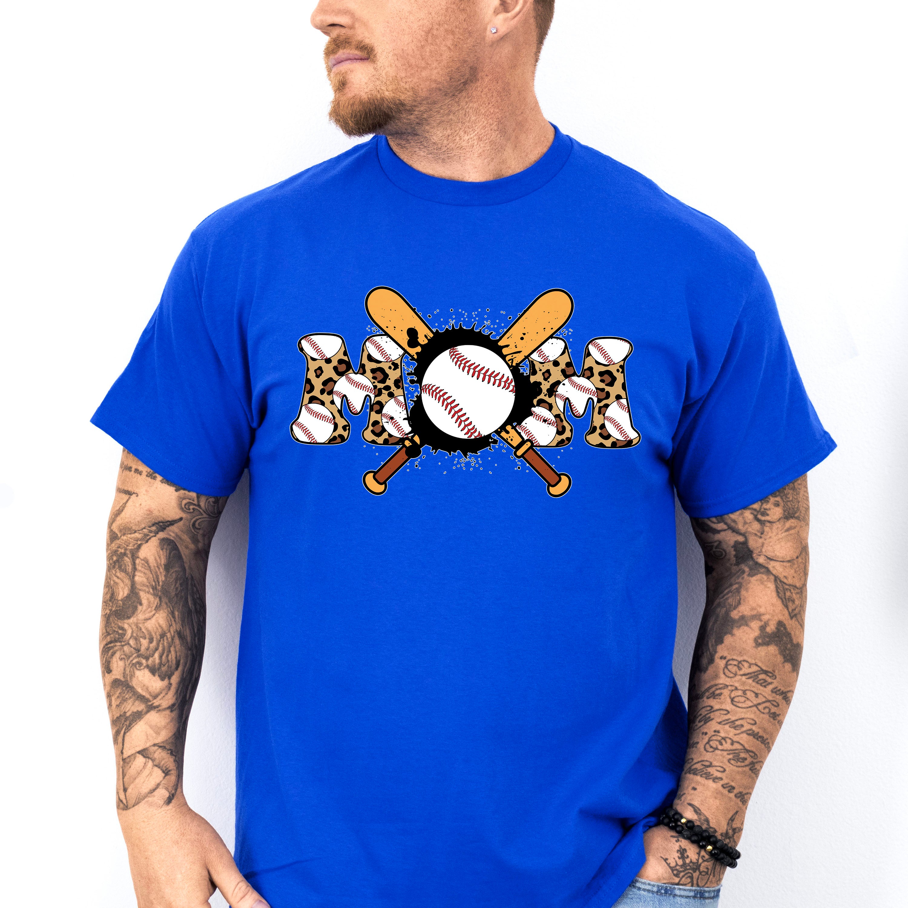 Mom Baseball Bats And Ball Design - Baseball Unisex Crewneck T-Shirt Sweatshirt Hoodie