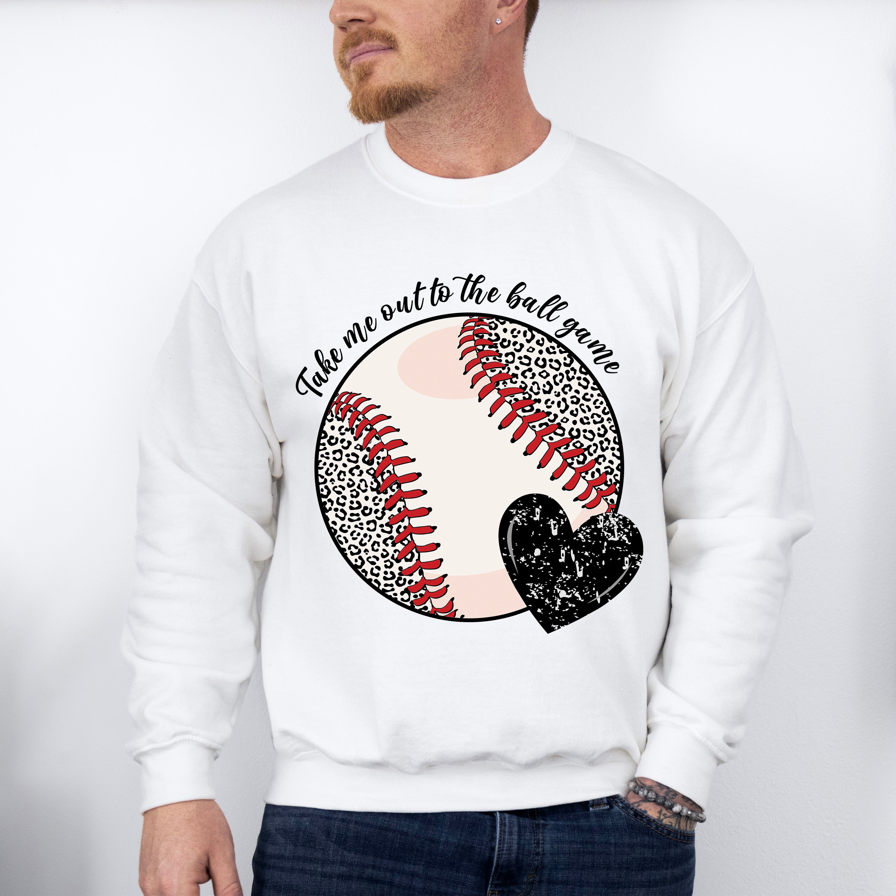 Take Me Out To The Ball Game - Baseball Unisex Crewneck T-Shirt Sweatshirt Hoodie