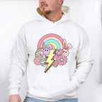 Easter Doodles Lightning - Easter Day Unisex Crewneck T-Shirt Sweatshirt Hoodie