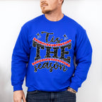 Tis The Season Design - Baseball Unisex Crewneck T-Shirt Sweatshirt Hoodie