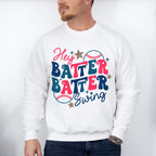 Hey Batter Batter Swing - Baseball Unisex Crewneck T-Shirt Sweatshirt Hoodie