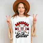 Smiley Baseball Sister - Baseball Unisex Crewneck T-Shirt Sweatshirt Hoodie