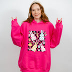 Bunnies And Easter Doodles - Easter Day Unisex Crewneck T-Shirt Sweatshirt Hoodie