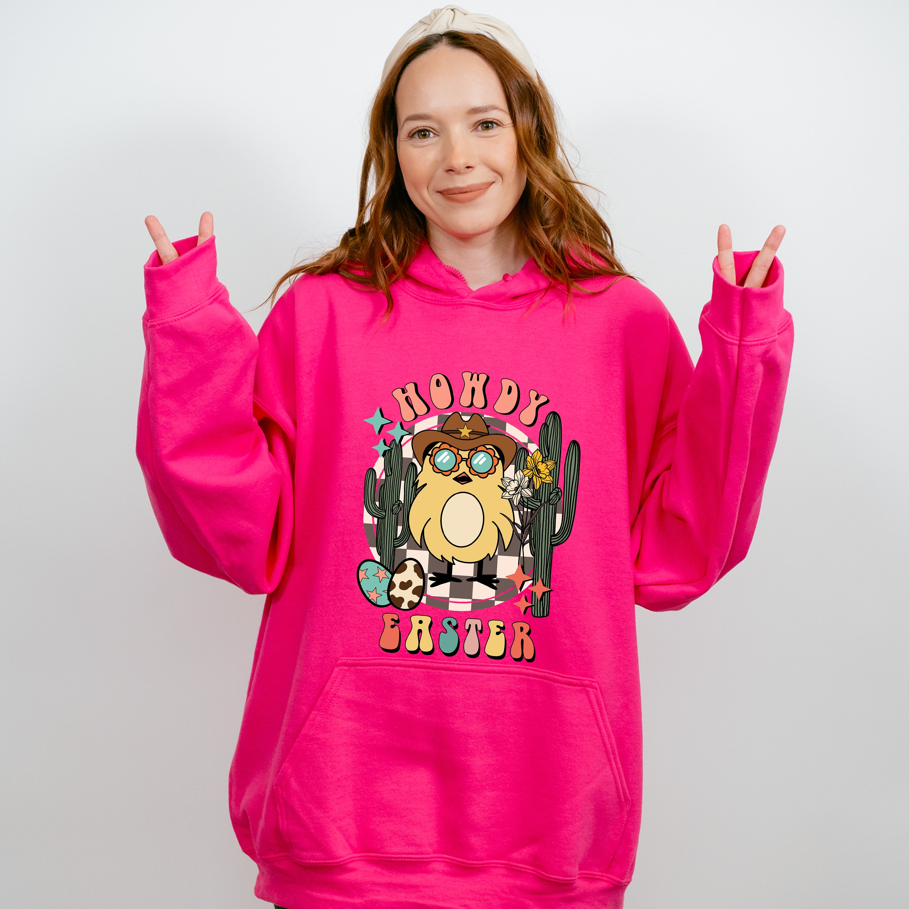 Howdy Easter - Easter Day Unisex Crewneck T-Shirt Sweatshirt Hoodie