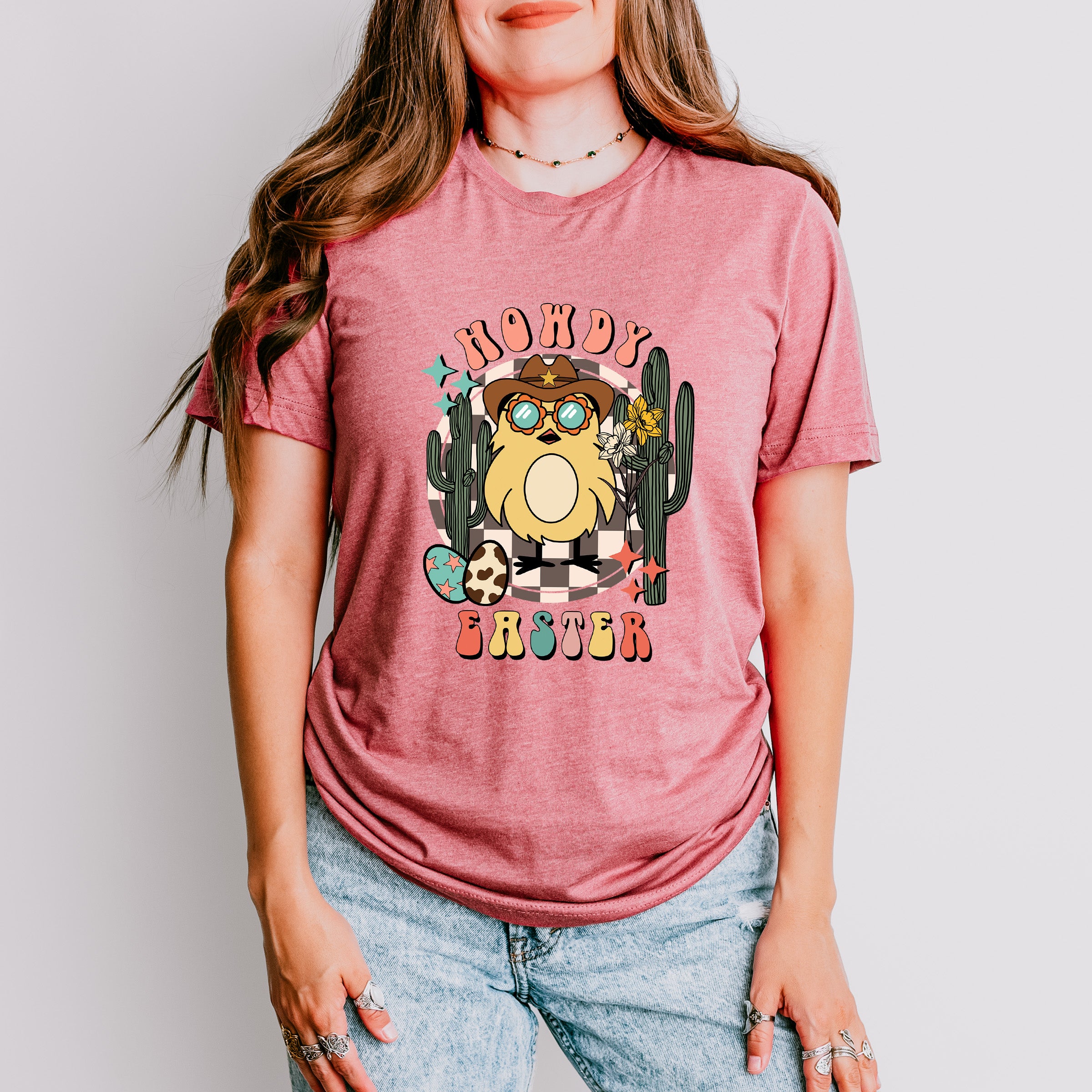 Howdy Easter - Easter Day Unisex Crewneck T-Shirt Sweatshirt Hoodie