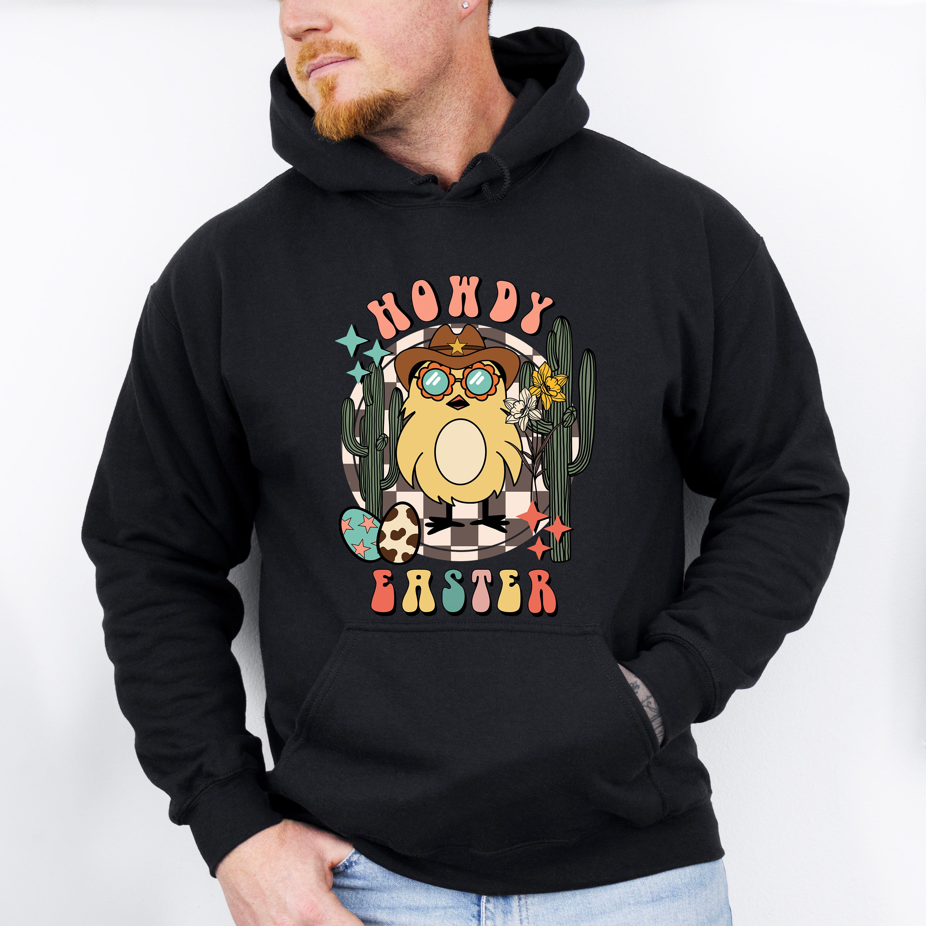 Howdy Easter - Easter Day Unisex Crewneck T-Shirt Sweatshirt Hoodie