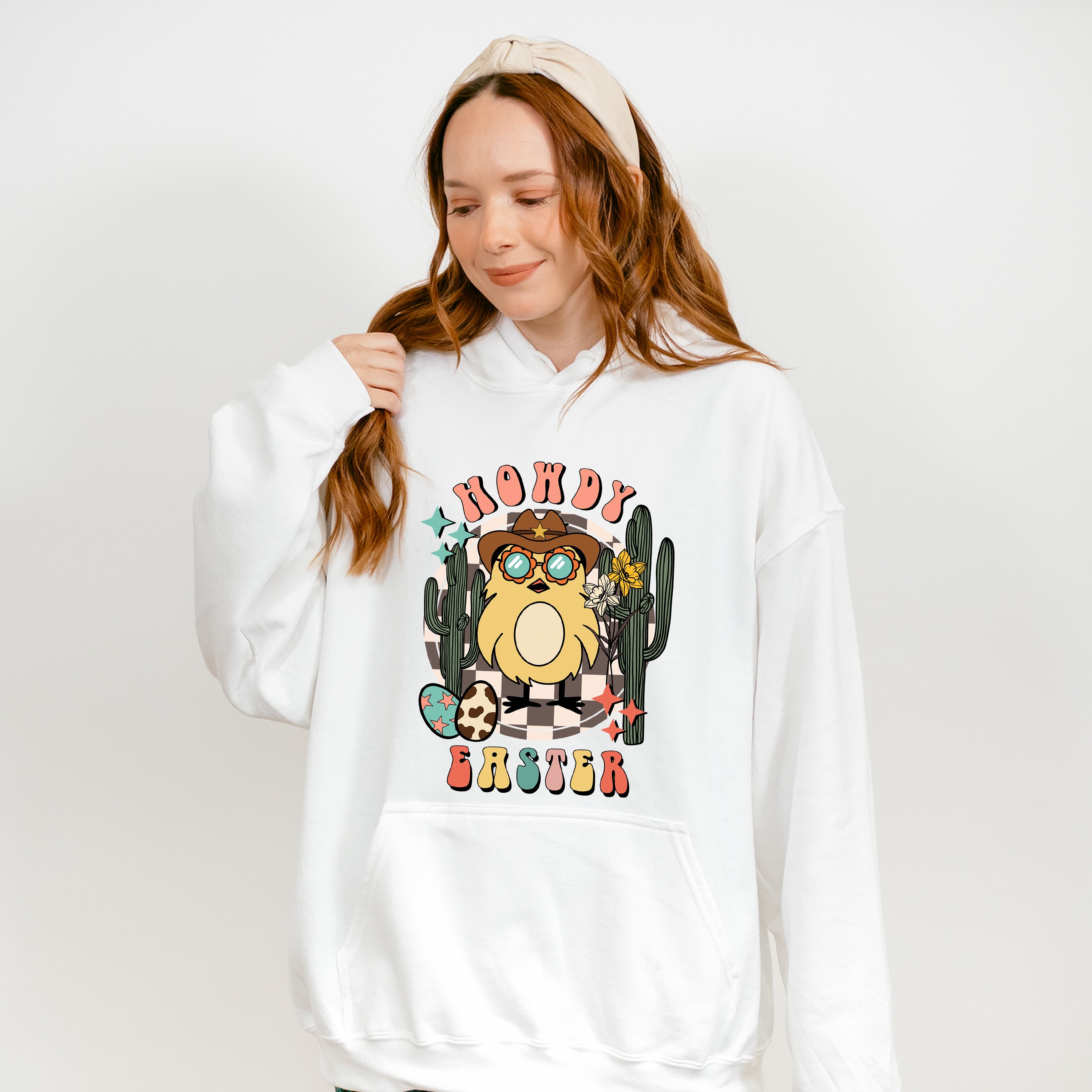Howdy Easter - Easter Day Unisex Crewneck T-Shirt Sweatshirt Hoodie