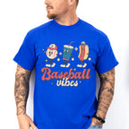 Baseball Drink And Hot Dog Design - Baseball Unisex Crewneck T-Shirt Sweatshirt Hoodie