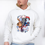 Baseball Doodles Design - Baseball Unisex Crewneck T-Shirt Sweatshirt Hoodie