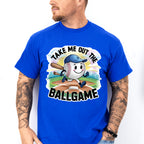 Take Me Out The Ball Game Running Ball Design - Baseball Unisex Crewneck T-Shirt Sweatshirt Hoodie
