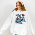 Take Me To The Ballpark Glove Design - Baseball Unisex Crewneck T-Shirt Sweatshirt Hoodie
