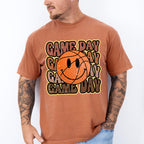 Smiley Basketball Game Day Design - Basketball Unisex Crewneck T-Shirt Sweatshirt Hoodie