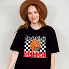 Leopard Heart Basketball Mama Design - Basketball Unisex Crewneck T-Shirt Sweatshirt Hoodie