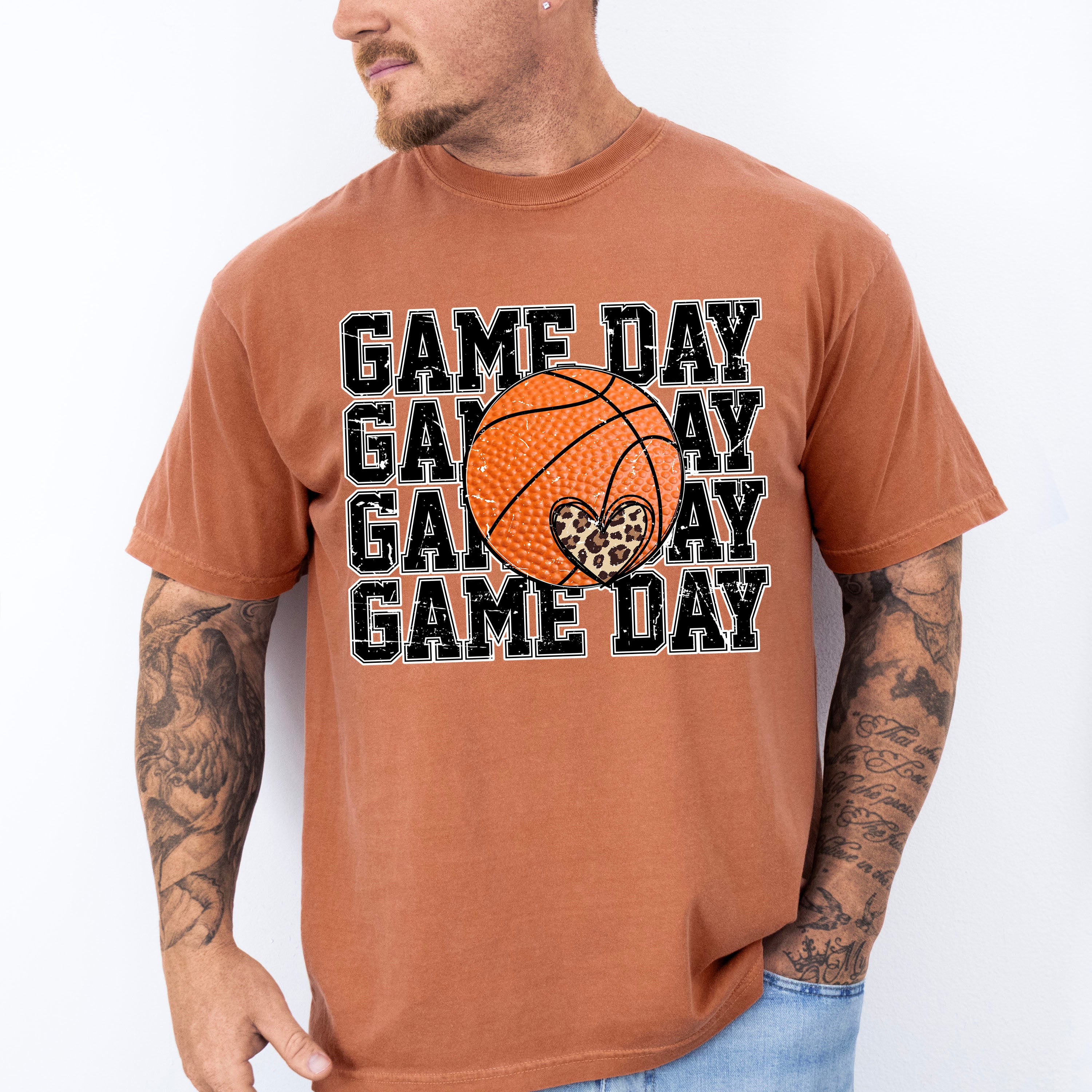 Basketball Game Day Design - Basketball Unisex Crewneck T-Shirt Sweatshirt Hoodie