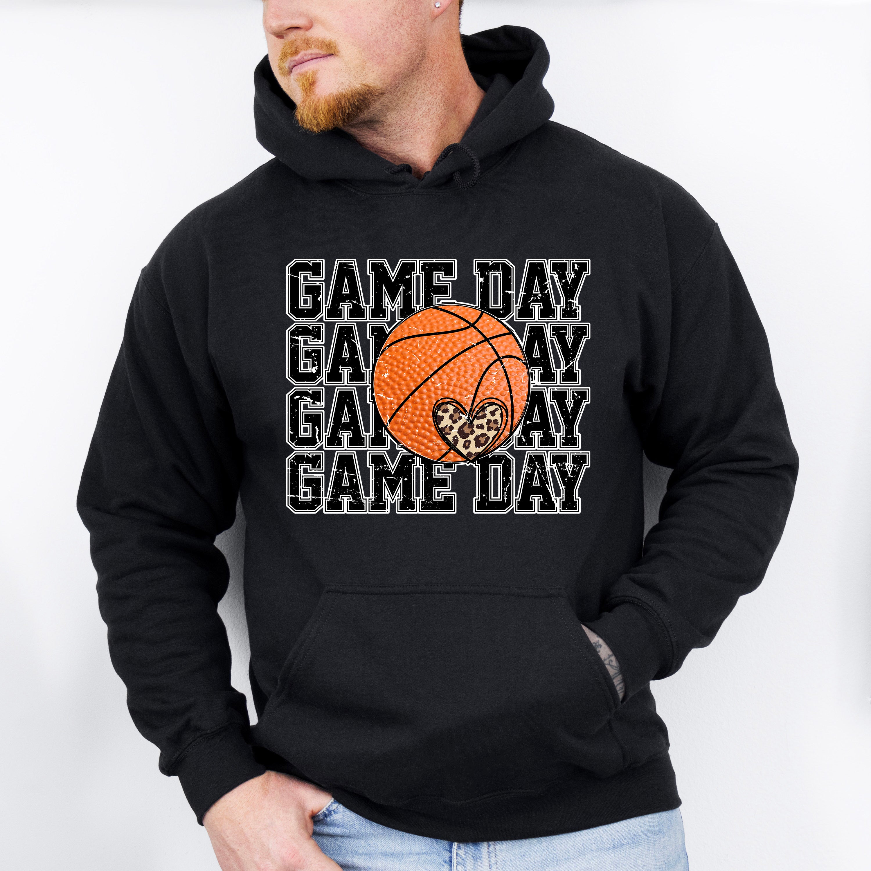 Basketball Game Day Design - Basketball Unisex Crewneck T-Shirt Sweatshirt Hoodie