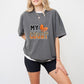 My Heart Is On That Court - Basketball Unisex Crewneck T-Shirt Sweatshirt Hoodie