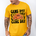 Smiley Peace Sign Game Day Design - Basketball Unisex Crewneck T-Shirt Sweatshirt Hoodie
