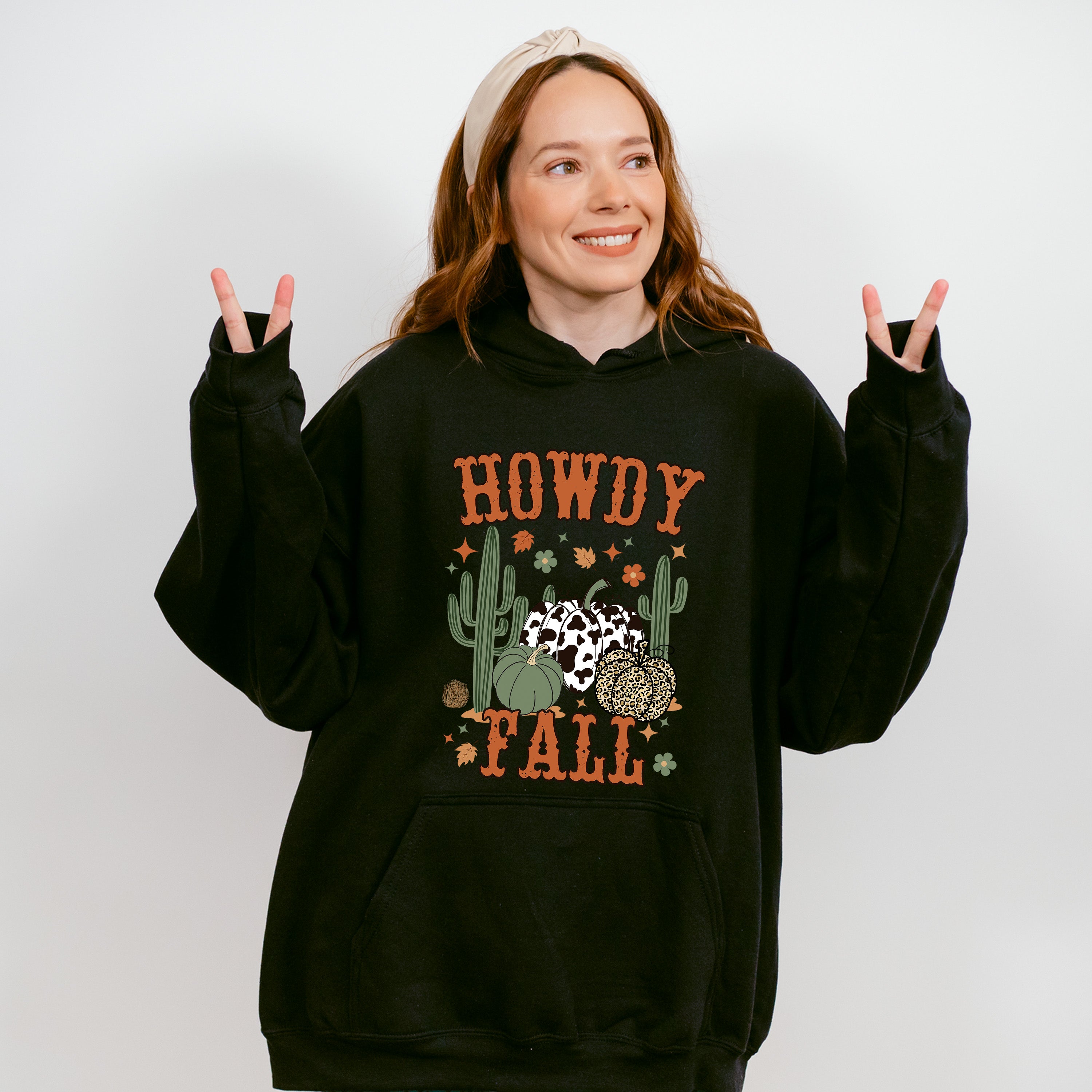 Howdy Fall - Fall Unisex Crewneck T-Shirt Sweatshirt Hoodie