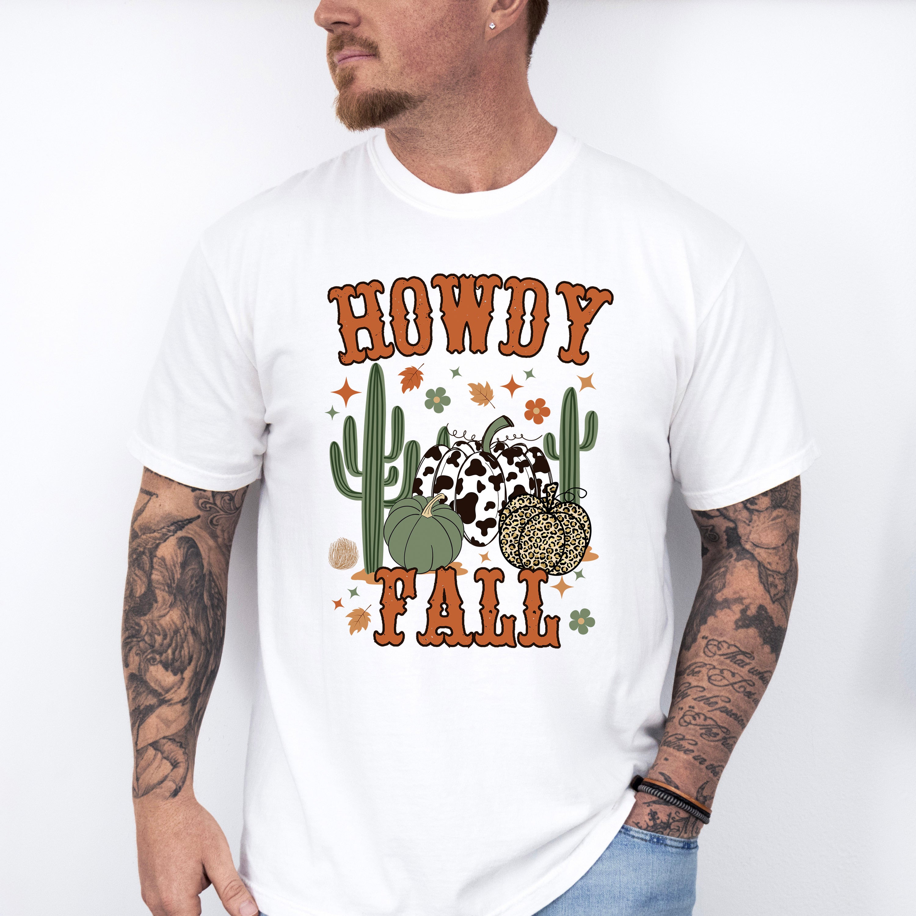 Howdy Fall - Fall Unisex Crewneck T-Shirt Sweatshirt Hoodie