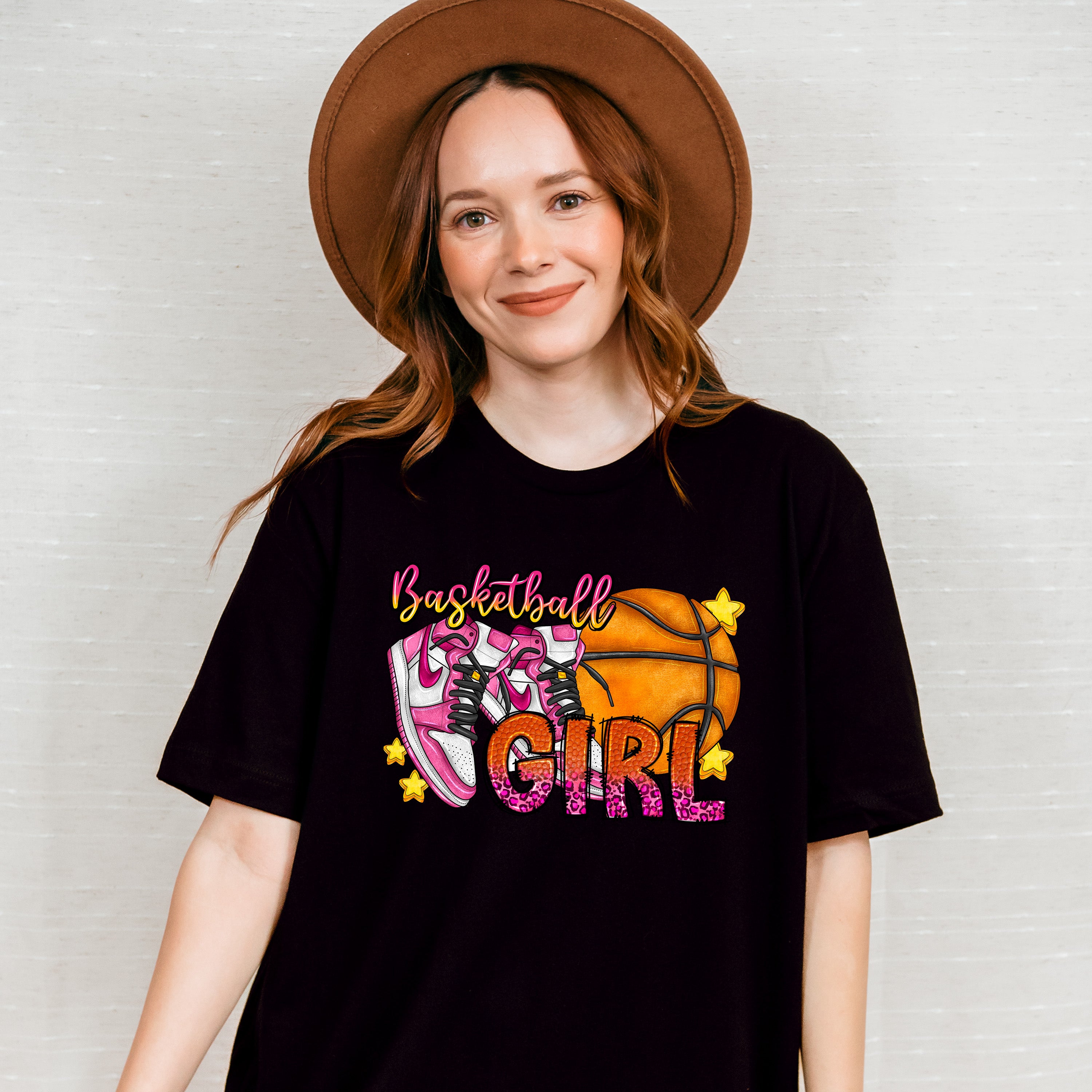 Basketball Girl - Basketball Unisex Crewneck T-Shirt Sweatshirt Hoodie