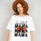 Basketball Mama Ribbon Design - Basketball Unisex Crewneck T-Shirt Sweatshirt Hoodie