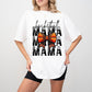 Basketball Mama Ribbon Design - Basketball Unisex Crewneck T-Shirt Sweatshirt Hoodie